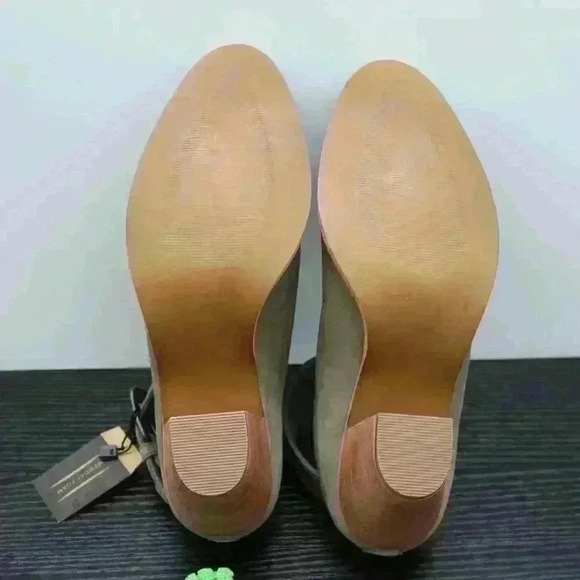 Crevo Eva Women’s Olive/Grey Suede Leather Ankle Boots Size 11 - Picture 11 of 11